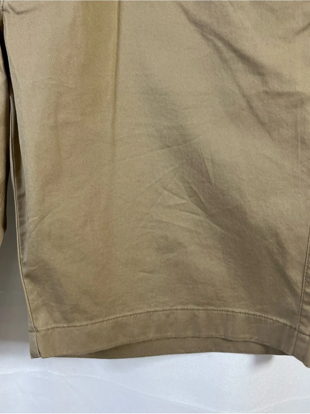 NWT J. Crew Men's Shorts Size 35 Tan Stretch Chino 10.5